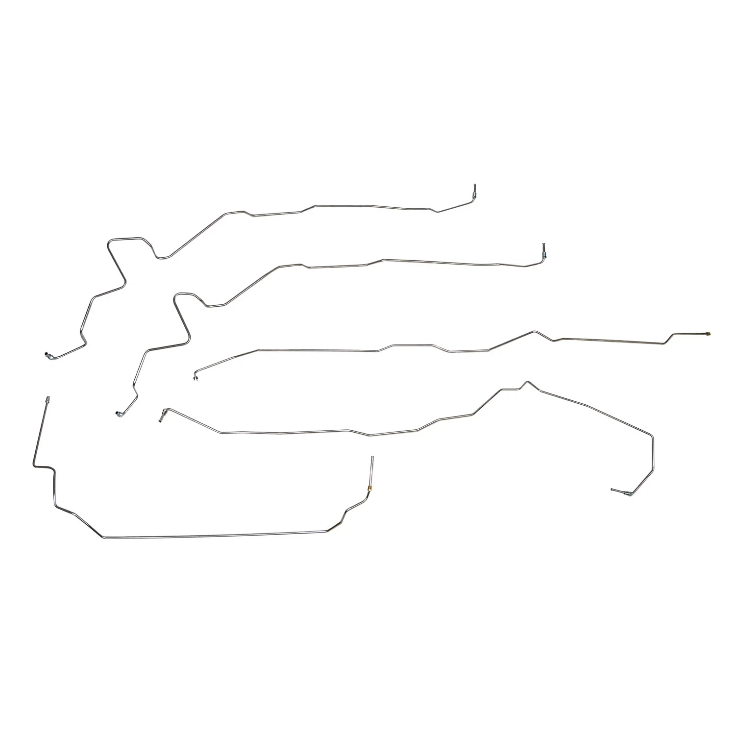 2011-2014 Chevrolet Silverado 2500 HD Complete Brake Line Kit Reg Cab 6.0L 4x4 CBK0717OM